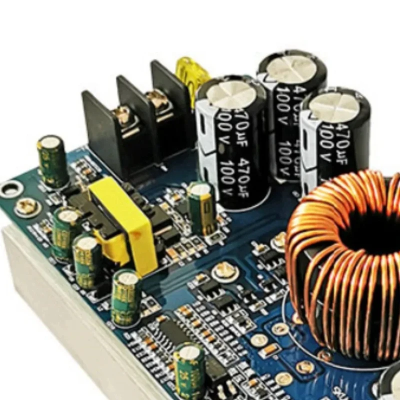 DC20V-70V ke DC2.5V-58V 30A, modul daya Step-Down yang dapat disesuaikan 800W daya tinggi multi-fungsi modul konversi tinggi 1 buah