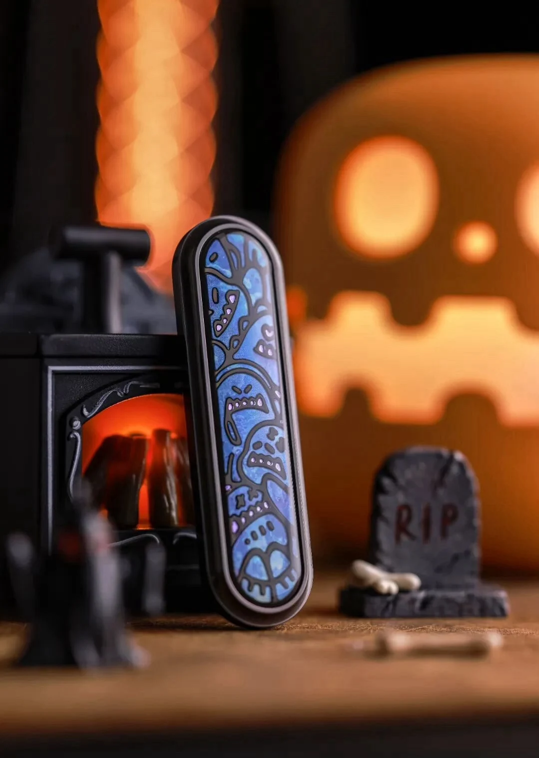 Meat Pigeon Zirconium Crispy Stick EDC (Star Blue) Zirconium Alloy