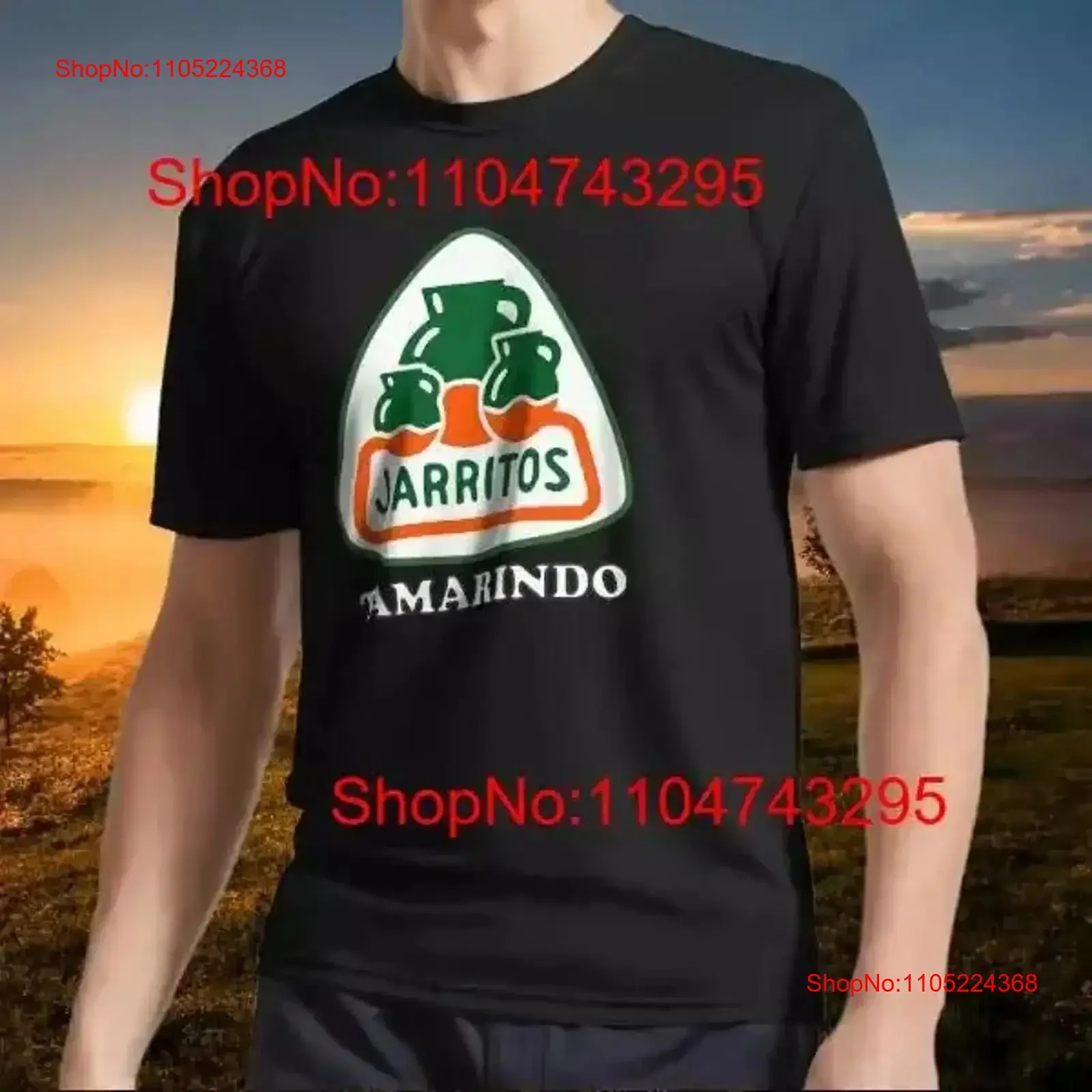 Nuevo artículo Jarritos Tamarindo Logo activo camiseta divertida talla americana S a 5XL vintage lavado versátil elegante ropa de diseñador