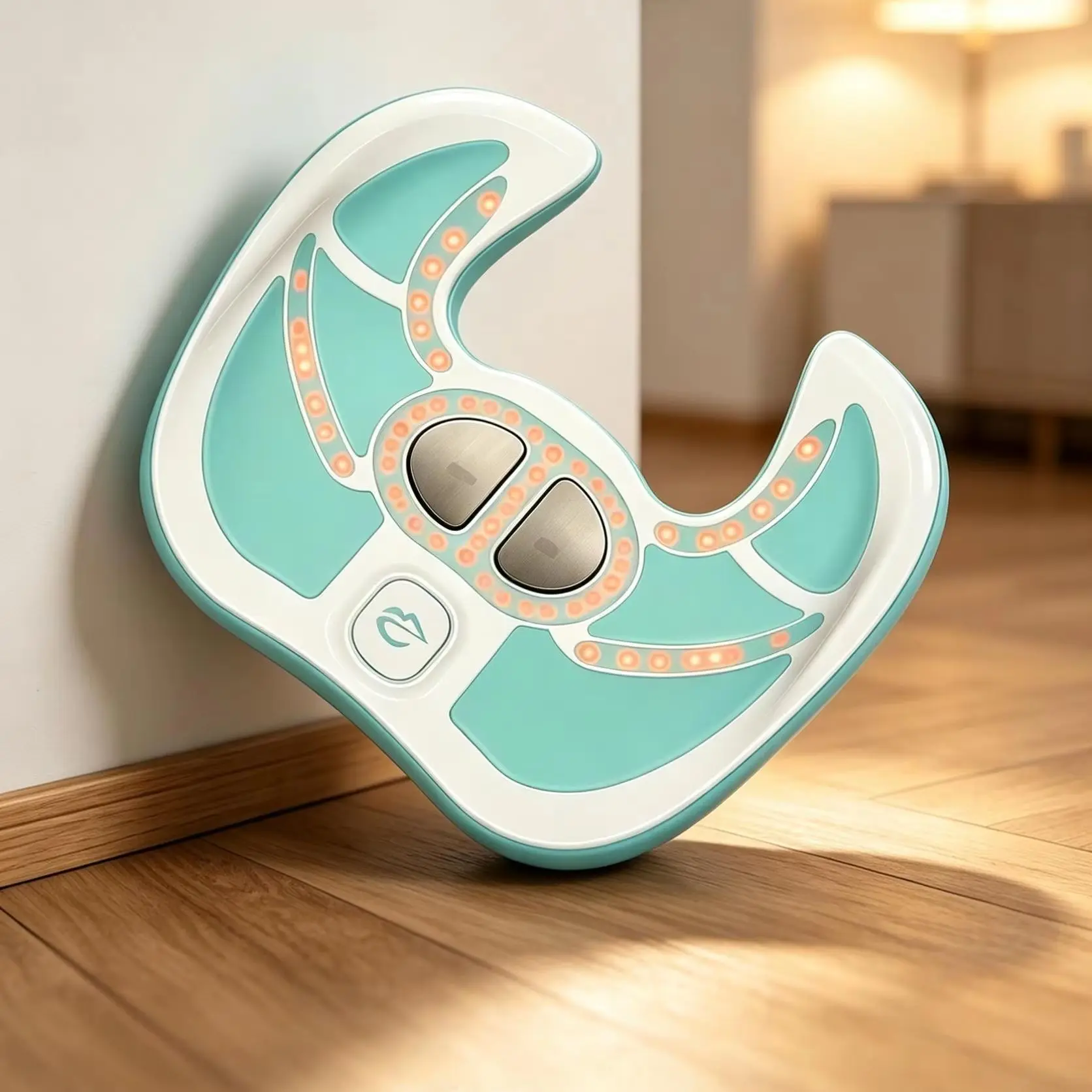 Buttock Muscle Stimulator 15W Portable Hip Trainer Rechargeable 2000mAh for Women Home Fitness Strengthening Pelvic Floor