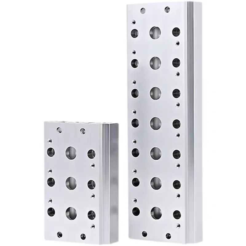 2025 SMC قاعدة صمام الملف اللولبي لوحة الحافلة VF5000 - 1/2/3/4/5/6/7/8/9/10/11/12/13/14F #2