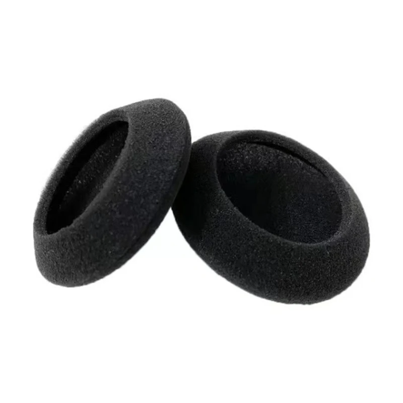 Sponge Ear Pads Soft Sponge Cushions for H330 H340 H600 Headphone Comfortable Earpads Ear Cushions 50x50mm Sleeves 95AF