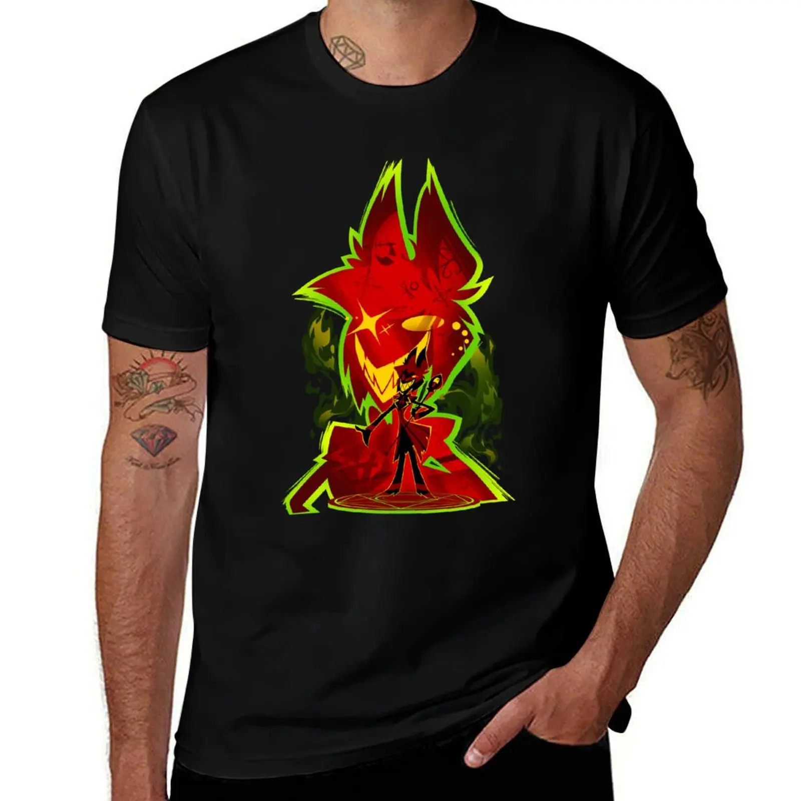 

The Radio Demon Alastor T-Shirt cotton tshirt 100% essential t shirt men t shirt cotton 100% T-Shirt