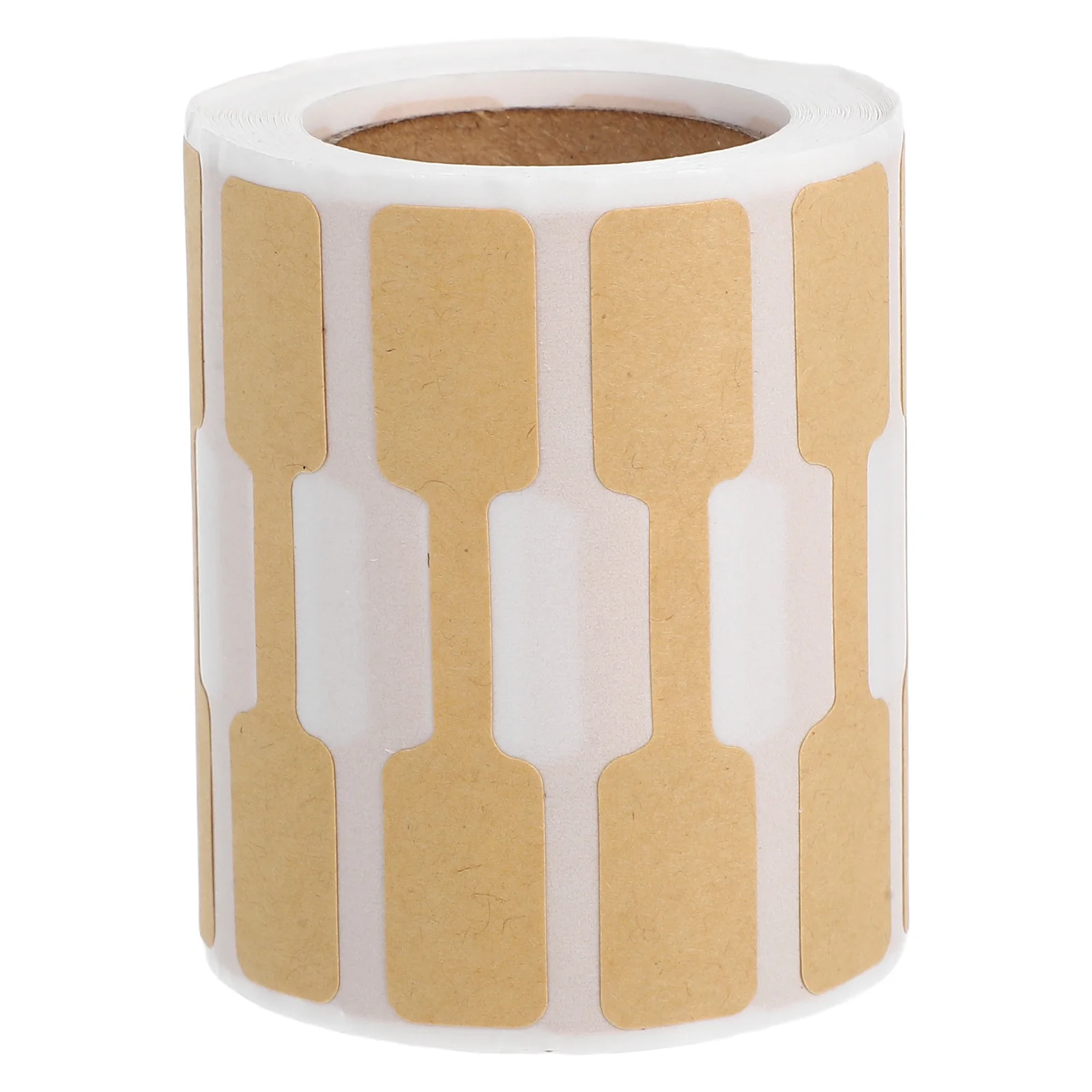 

500pcs Jewelry Tags Kraft Paper Blank Price Labels Stickers for Bracelet Selling Packaging Card Durability Universal
