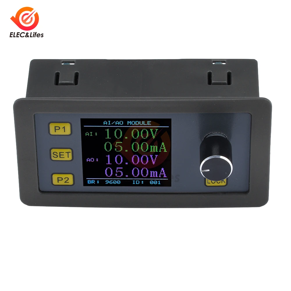 Imagem -05 - Precisão Lcd Gerador de Sinal Digital Fonte Atual Entrada Saída Analógica Medição com Modbus dc 24v 420ma Alta