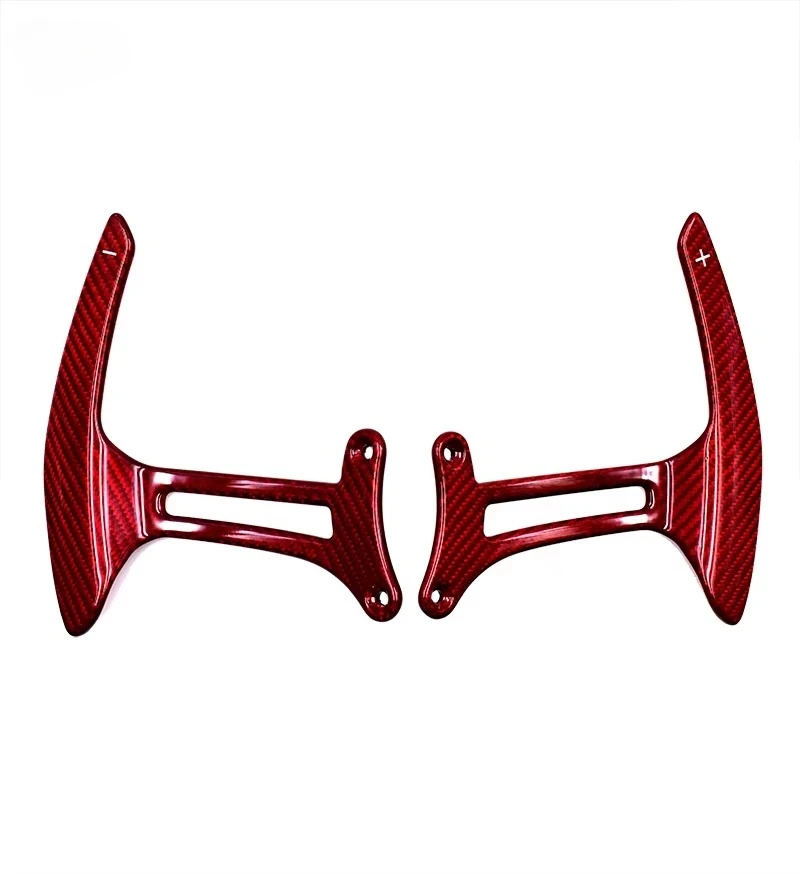 For Carbon Fiber Steering Wheel Shift Paddle Compatible With Ferrari 488 GTB Spider F8