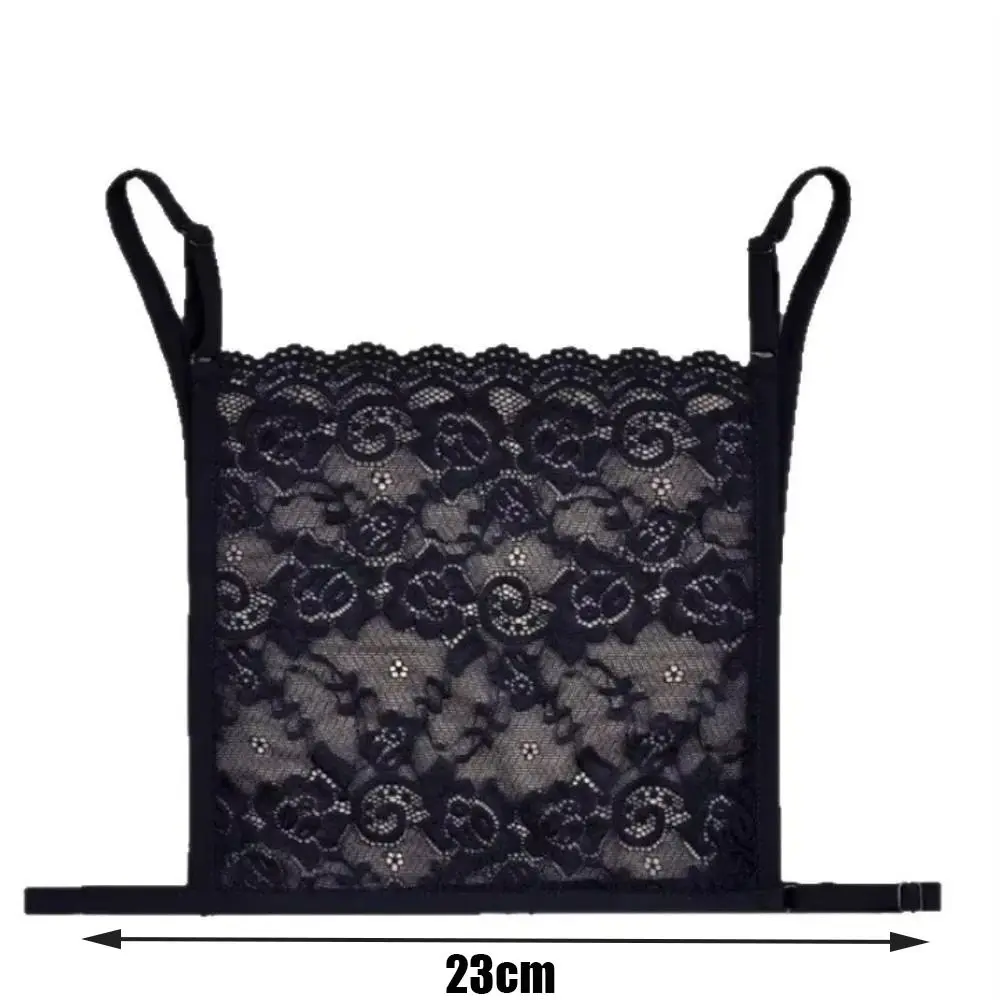 Lace Fake Collar Accessory Breathable Prevent Exposure Lace Cover Up Prevent Light Leakage Overlay Anti-slip Underwear