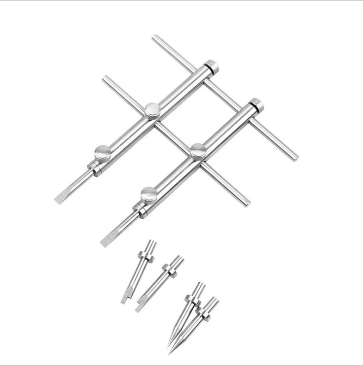 Professional digital SLR camera lens repair wrench adjustable stainless steel wrench cross opening tool