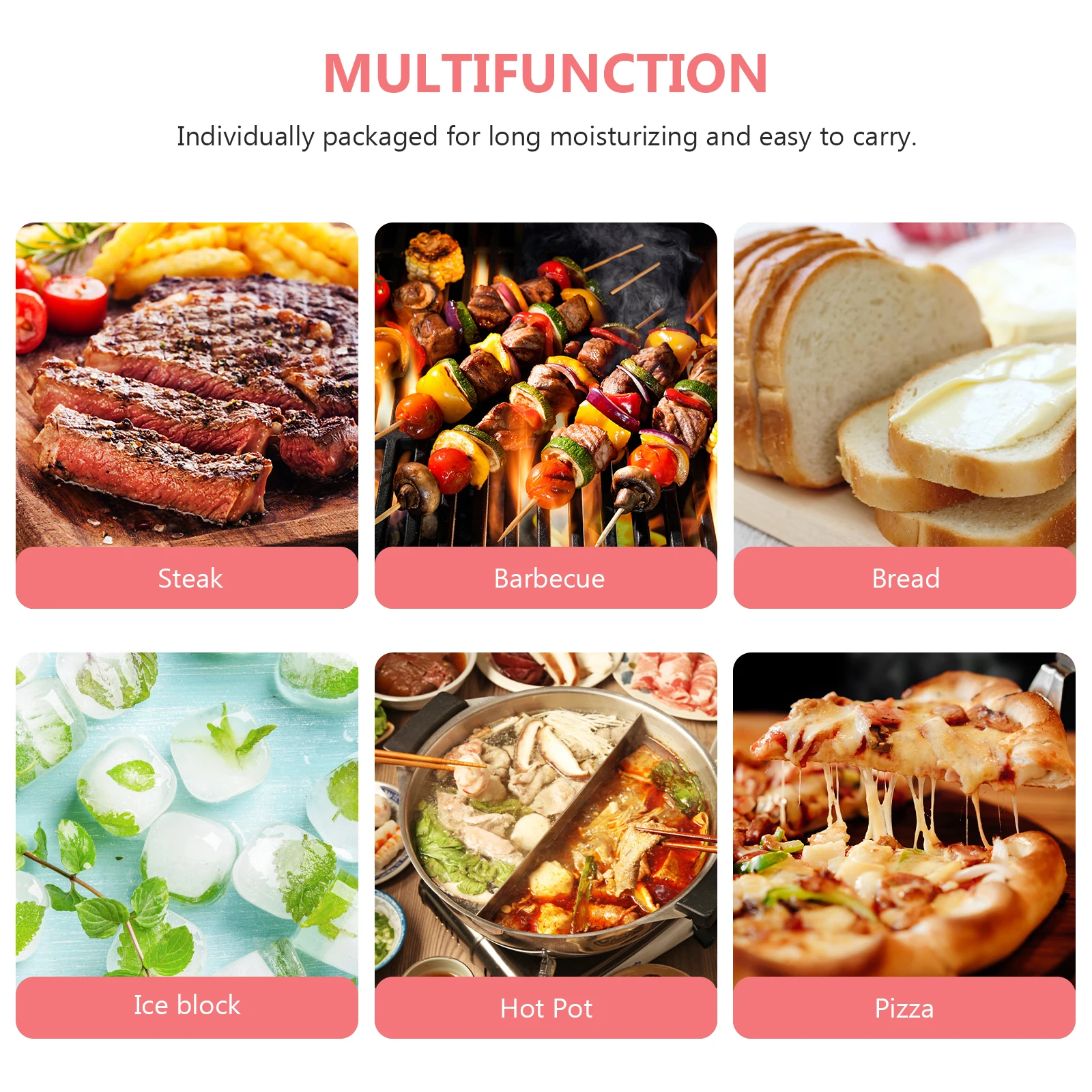 

1pc Premium Anti-Slip Food Tongs Kitchen High Temp Resistant Stain Odor Free for Cooking Grilling Salad Barbecue Home