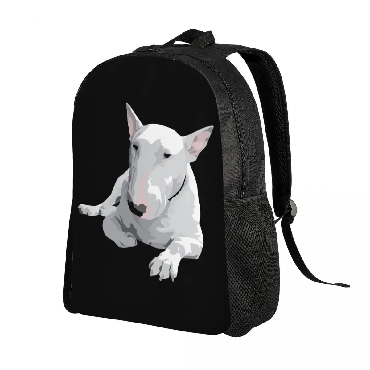 English Bull Terrier Travel Backpack Men Women School Laptop Bookbag College Student Daypack Bags