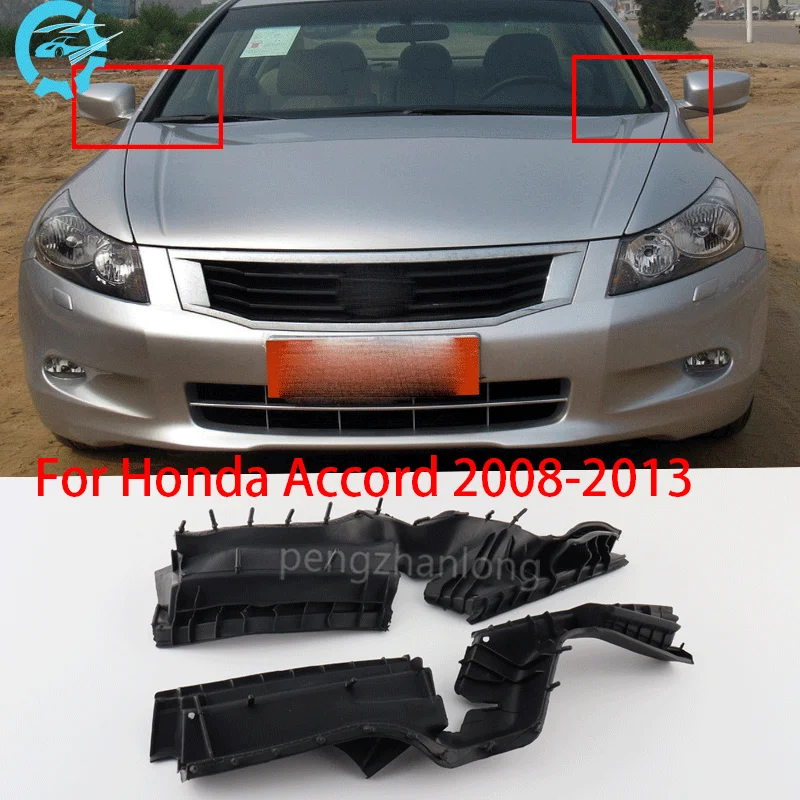 Engine Bonnet Hood Hinge Cover Cowl Trim For HONDA ACCORD 2008-2013 CP1 CP2 CP3 Left Hand Drive 74222-TA0-A00 74212-TA0-A00