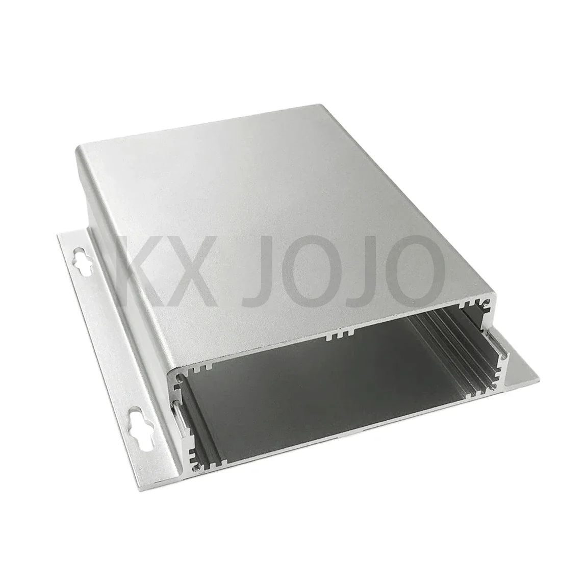 Aluminum Enclosure 150*38*130/155/205mm Split Box PCB Silver/Black with Ears Instrument DIY Electronic Project Case DIY Power