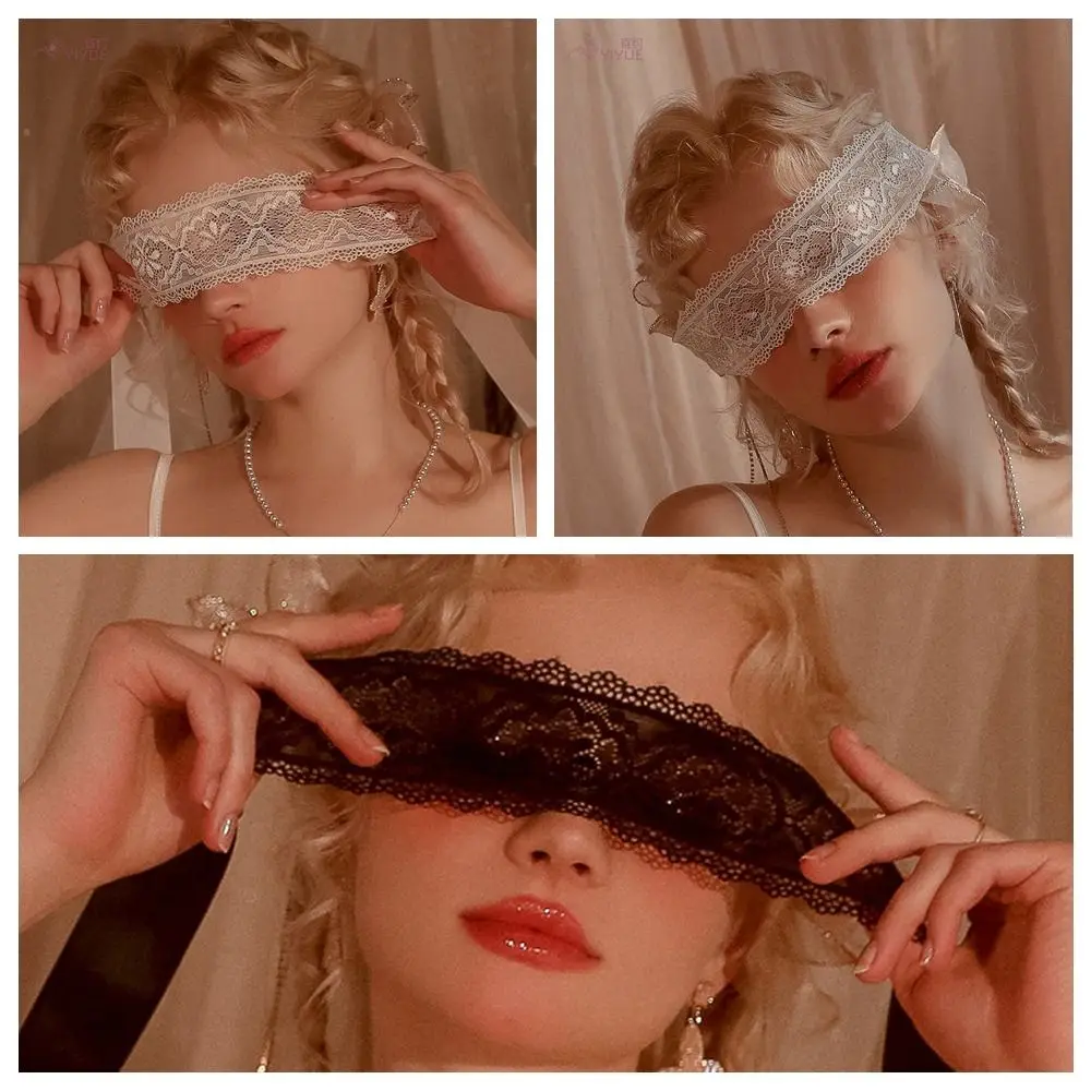 Seductive DIY Eyepatch Underwear Pairing Role-playing Lace Cosplay Prom Party Props Masquerade Mask Women