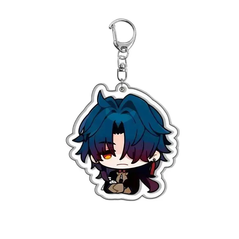 New Mihoyo Game Honkai Star Rail Acrylic Key Chain Anime Pendant Impact 3rd Key Ring Keychains for Bag Pendant Jewelry Gifts