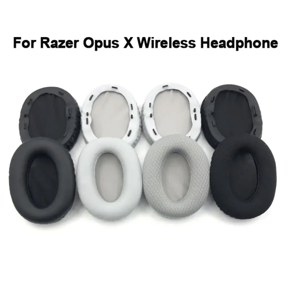 

Replacement Foam Ear Pads Cushion Cover Suitable for Razer Opus X Wireless Headphone Earmuff Headset Earpads Sleeve