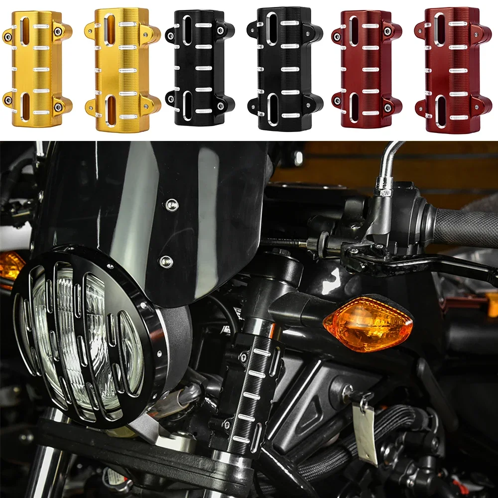 

CNC Aluminum Front Fork Boot Shock Absorber Tube Slider Cover Shell For 2017 2018 2019 Honda Rebel CMX 300 500 CMX500 CMX300