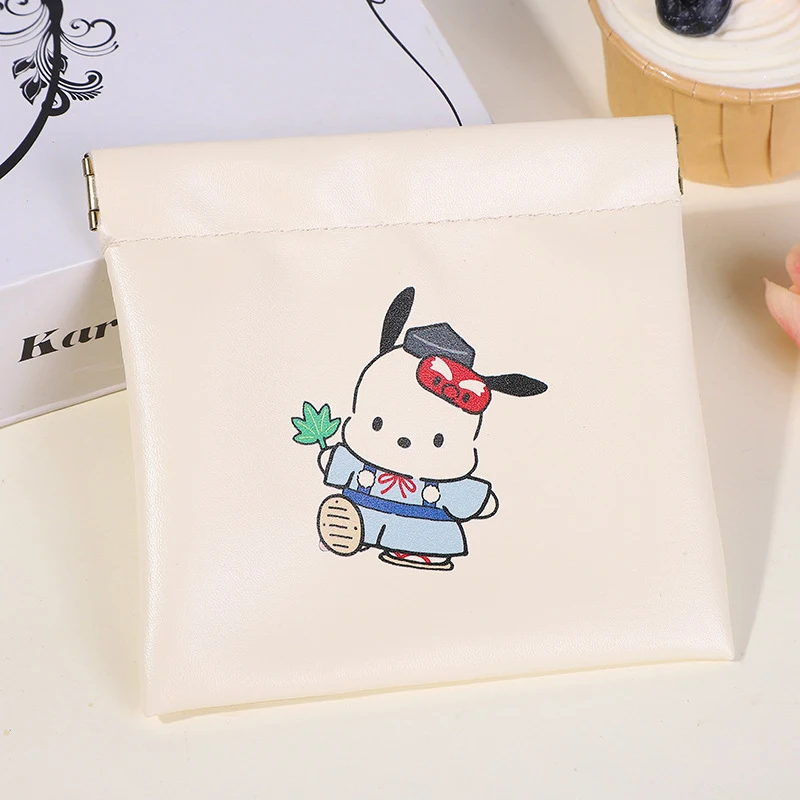 Women's Cartoon Sanrio Hello Kitty Melody Cinnamoroll Shopping Bag Small Polyester Eco-friendly Cute Foldable Storage Bag