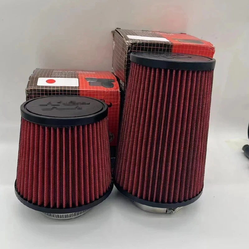 102 89 76mm KN Tapered Mushroom Head  Big Horsepower 3 3.5 4 Inch Car Intake Air Filter for K＆N 14084-2 Universal High Flow Cone