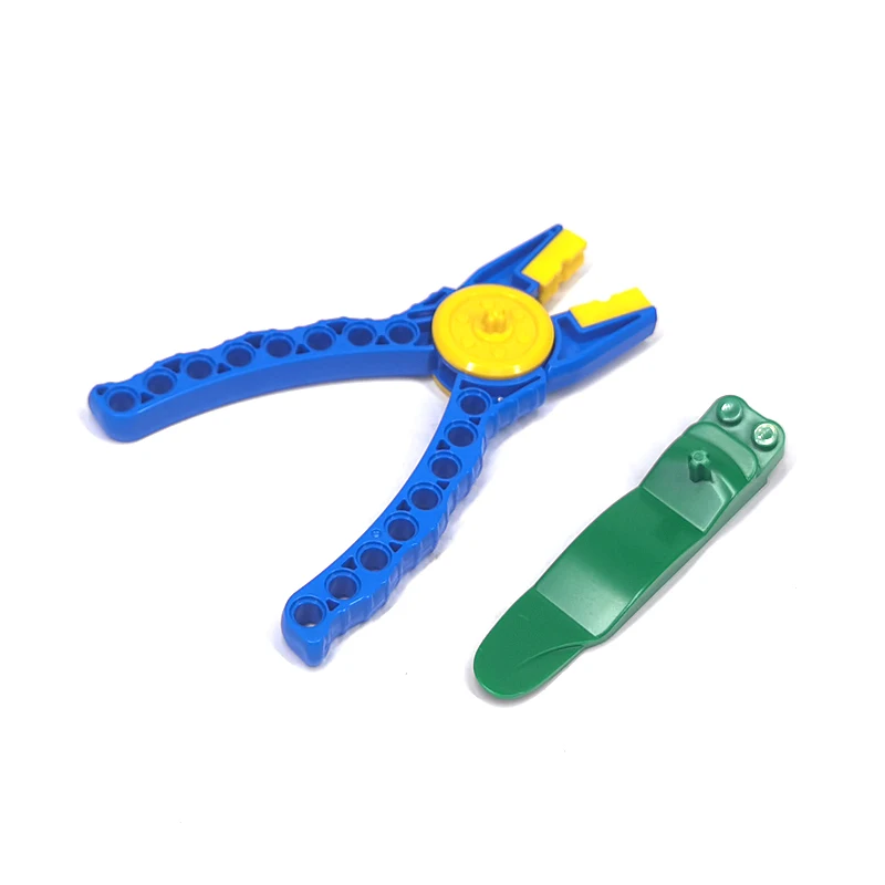 High-Tech DIY Baustein-Werkzeugset mit Hammer, Zange, Entferner und Ziegelclip-Entferner - Designer-Teile Inbegriffen – Detail 5