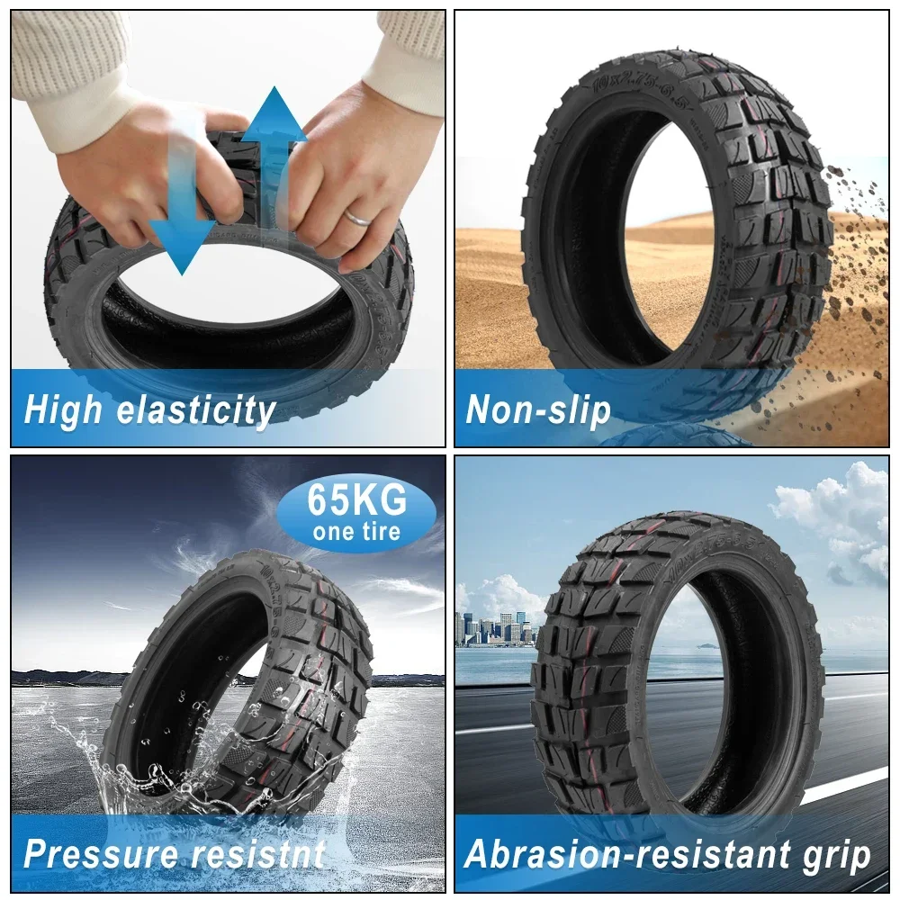 10x2,75-6,5 Offroad-Vakuumreifen, 10 Zoll, für IX3, IX4, IX7 Pro, für Speedway 5, für Dualtron 3 Elektroroller – Detail 7