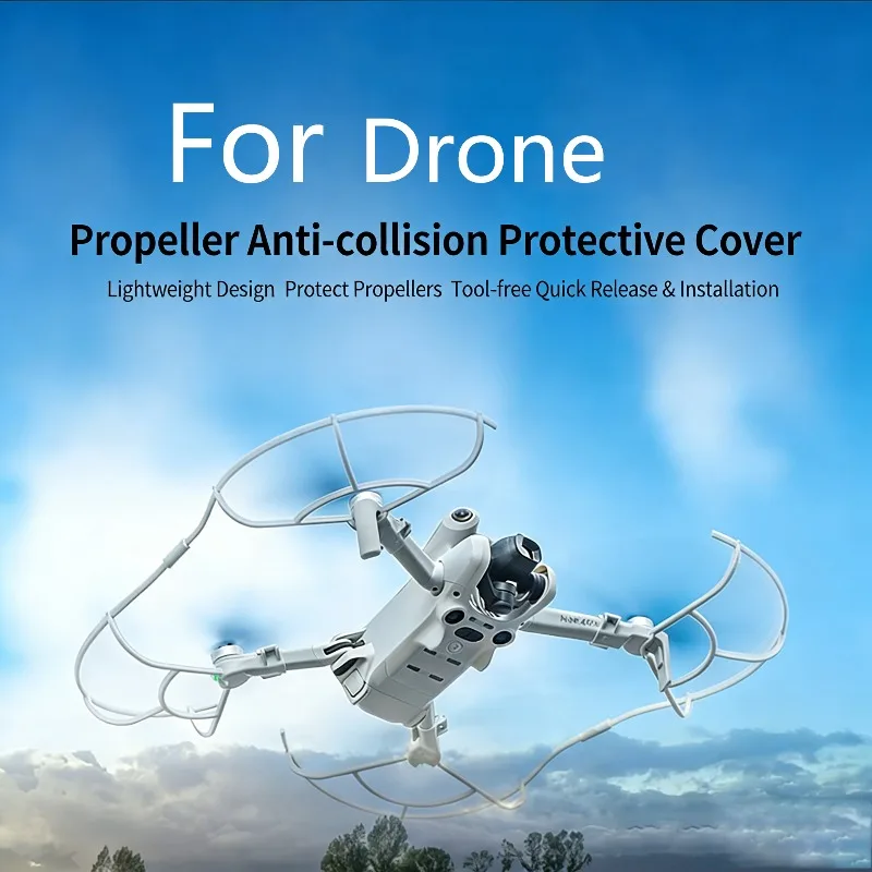 

Drone Propeller Anti-collision Protective Cover Design Tool-free Quick Release Installation for Protecting Propellers Accessory