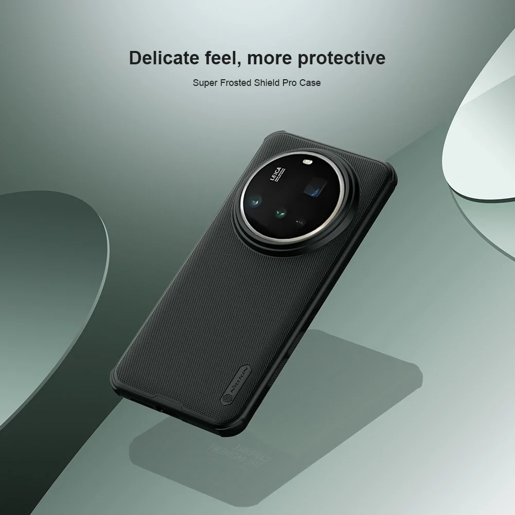 Etui Nillkin dla Xiaomi Mi 15 Ultra 5G Super Frosted Pro z miękką ramką TPU i twardą matową tylną obudową PC 360 — zdjęcie produktu 2