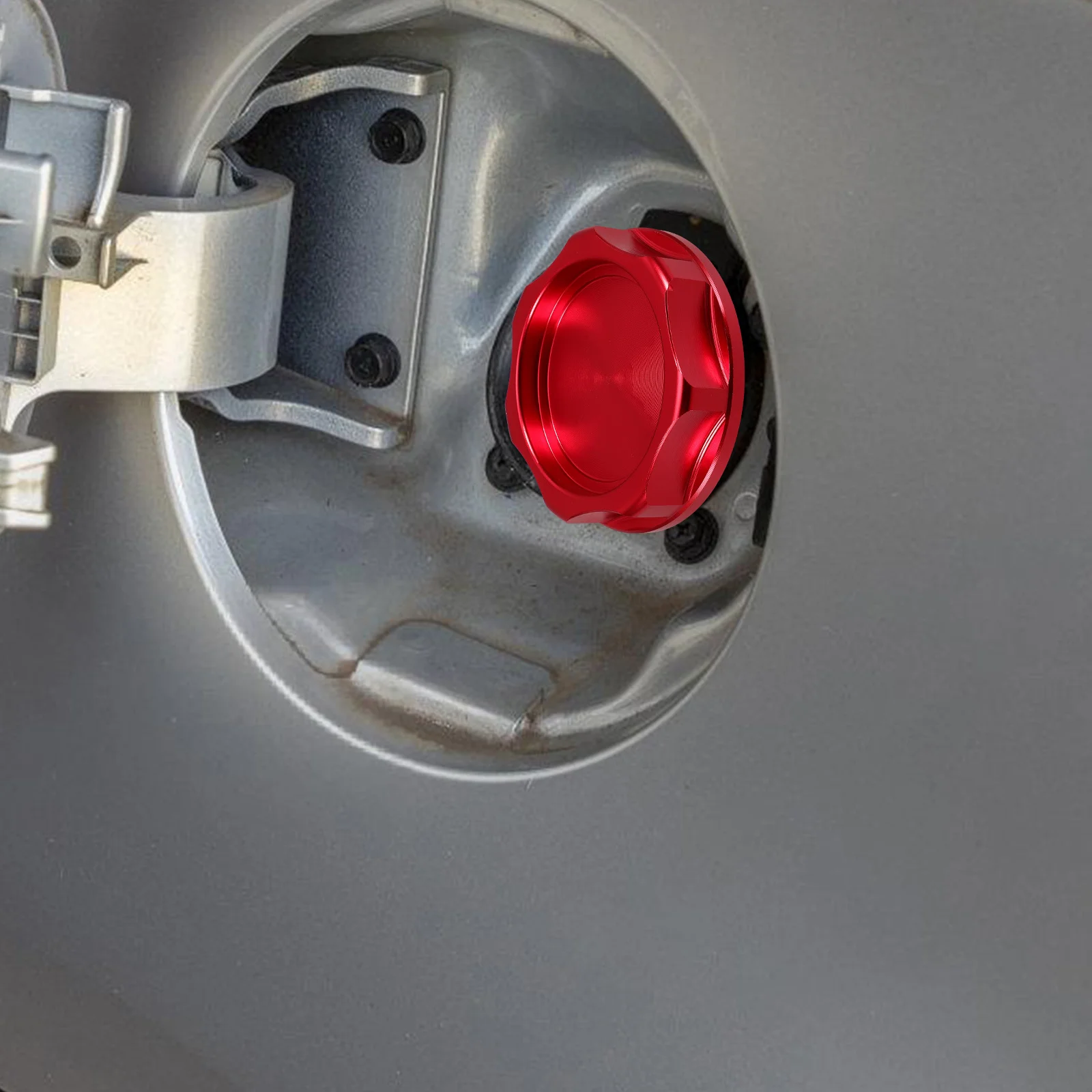 

Car Oil Tank Cap Aluminum Alloy Reliable Fuel Tank Cover for Vehicle Engine Efficient Performance Car Modified Part