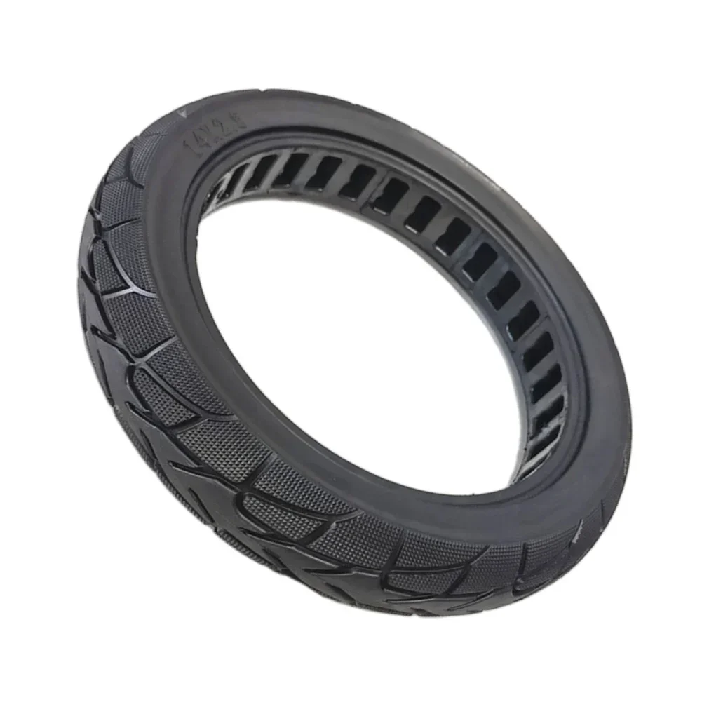 14 Inch 14x2.50 Solid Tire Shock-absorbing And Explosion-proof Tires 2.50-10 No-inflation Tyre For Electric Bike Bicycle Tyre