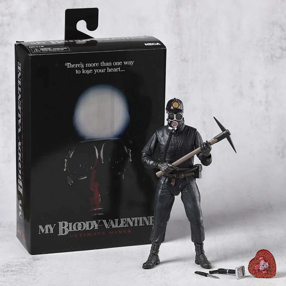 Neca my blood valentine miner究極のアクションフィギュア、関節式可動モデルおもちゃ、7インチ