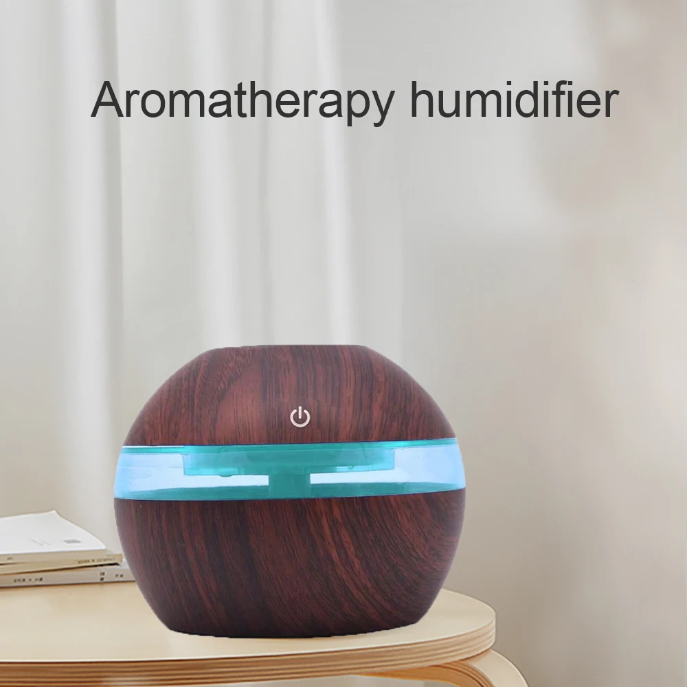 Mini Air Humidifier USB Electric Aroma Diffuser Essential Oil Purifier Aromatherapy Mist Maker Lights For Car Home Bedroom