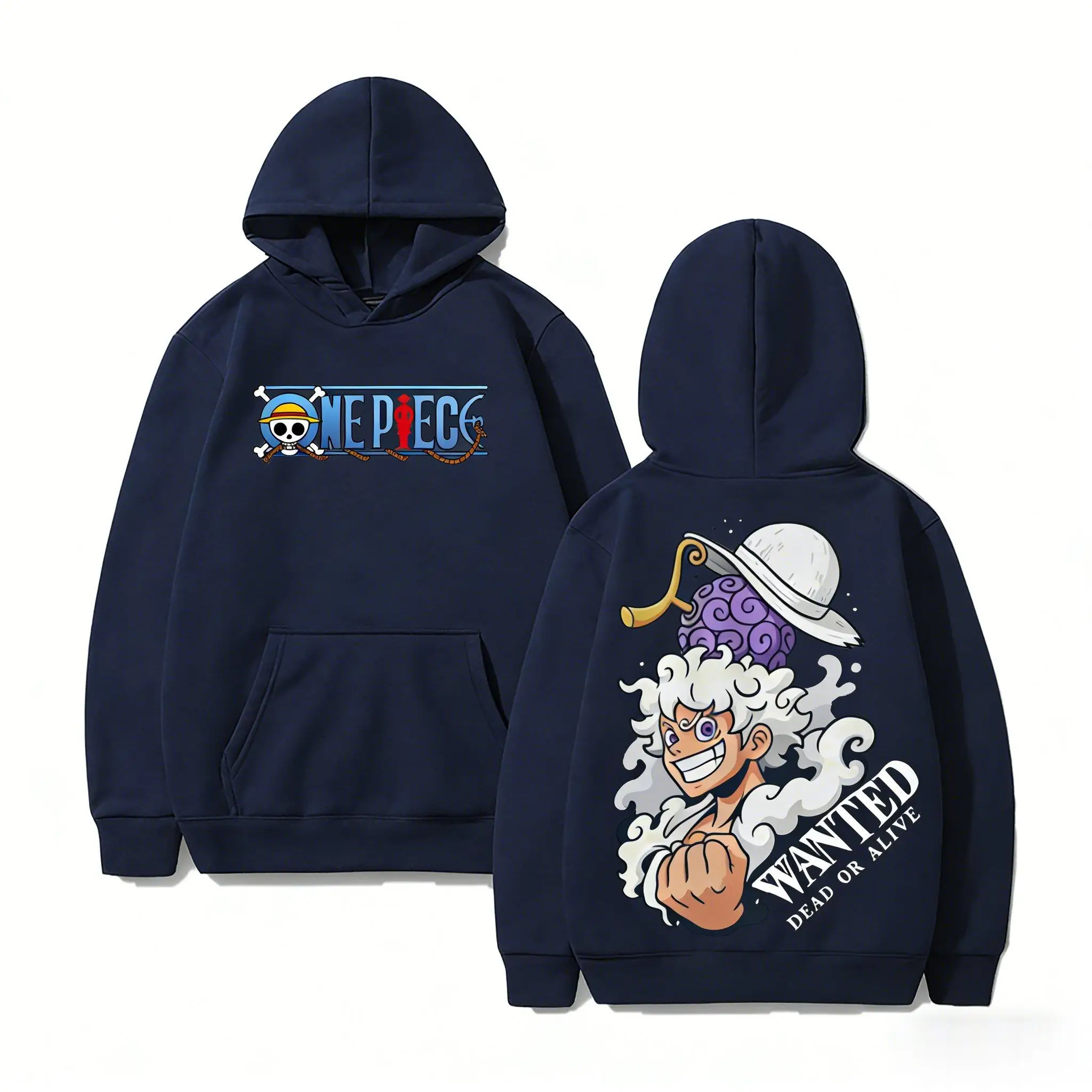 

One Piece Anime Hoodie Men Women 2026 Autumn Winter Luffy Printed Sweatshirt Cosplay Streetwear Casual Cosplay Pullover Jacket