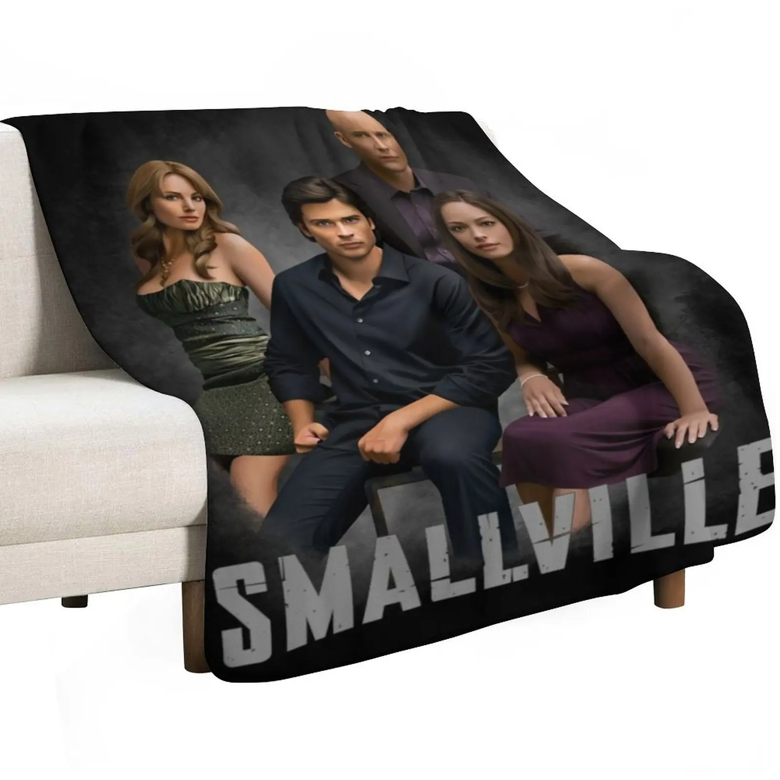 Smallville Group رمي بطانية هدايا عيد الميلاد لطيف السرير منقوشة البطانيات الحرارية