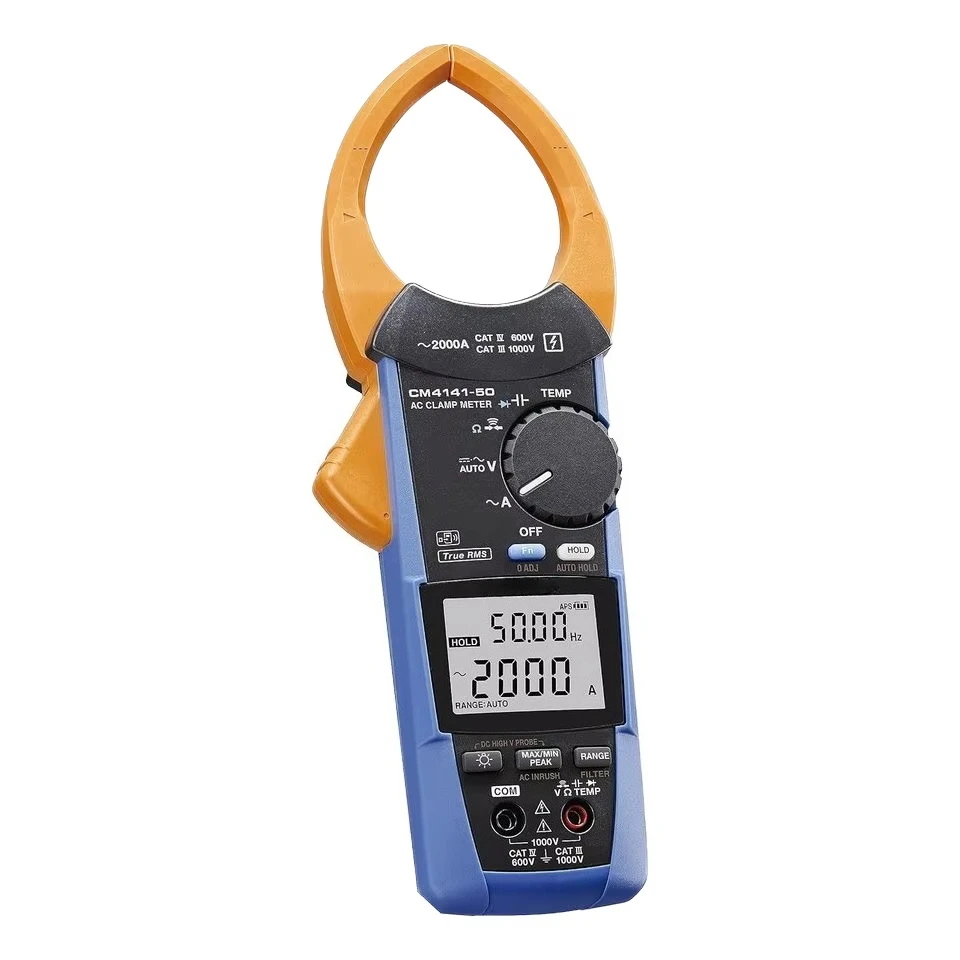 CM4141-50 AC Clamp Meter-Essential Measuring & Analyzing Instrument Japan Origin 1 Year Warranty