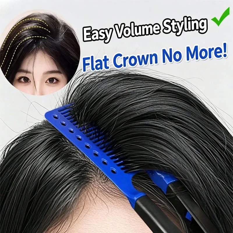 1/2 Pack Styling Straight Hair Comb Plastic Smoothing Styling Comb Folding DIY Straightener Salon Hair Styling