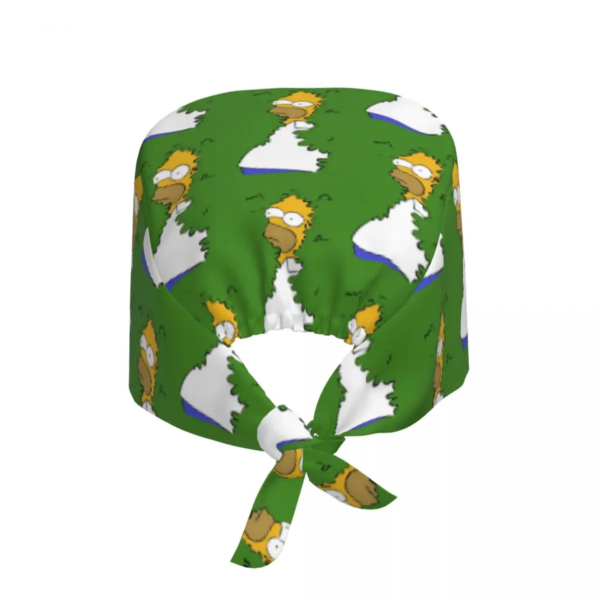 مخصص سمبسنز تنظيف قبعة العمل مريحة الرجال النساء الرسوم المتحركة المسرحية الهزلية فرك قبعة الجراحية قبعة ممرضة الدعك قبعة لطبيب الأسنان #2