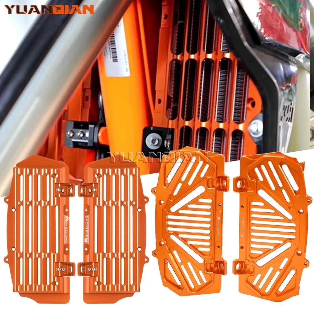 

2023 2022 2021 Motorcycle Radiator Grille Guard Cover FOR EXC SXF XCF SX XC EXCF 125 250 300 350 400 450 500 2017 2018 2020 2019