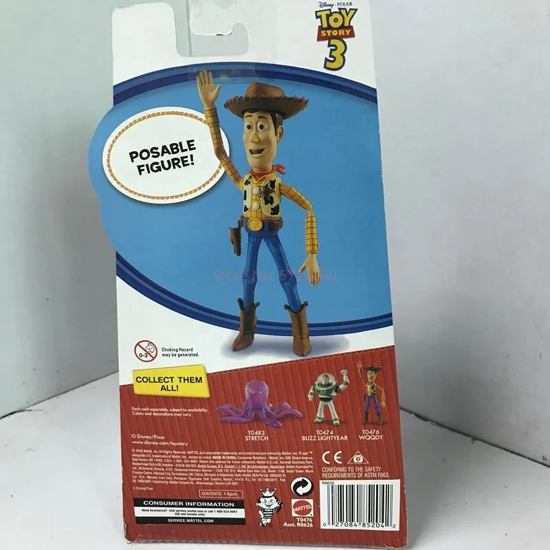 New Toy Story 3 Launch Wings Buzz Lightyear Cowboy Woody Sheriff giocattoli per bambini PVC Action Doll Robot Doll Model Gift