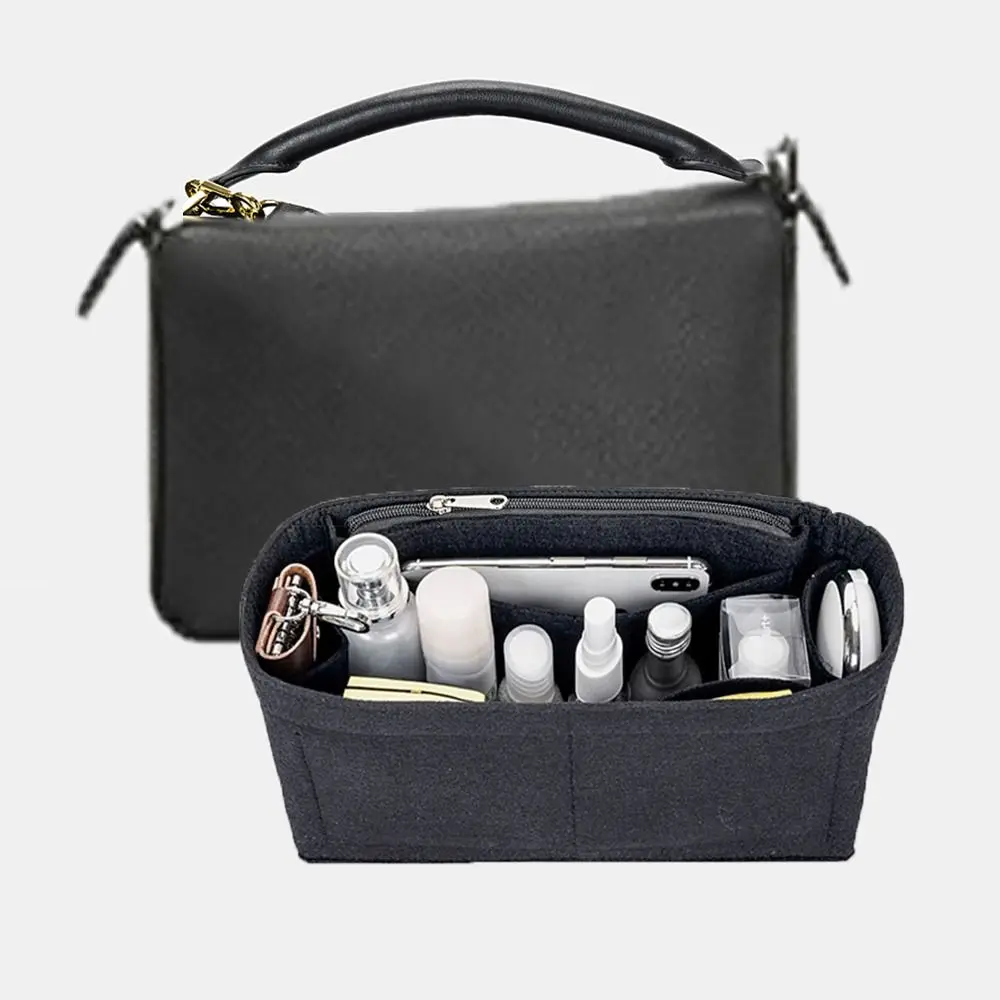 Organizador de Bolso de Fieltro, Inserto para Bolso, Soporte para Bolso, Gran Capacidad, Forro para Bolso, Organización de Almacenamiento, Bolsa Interna Portátil para Loewe Puzzle