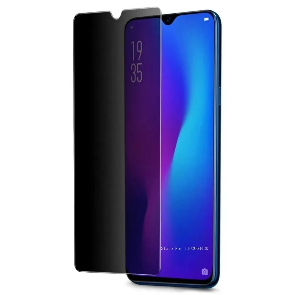 3 قطعة واقي شاشة الخصوصية لـ OPPO Reno 7 8T 6 5 Pro Plus 5G زجاج واقي مضاد للتجسس لـ OPPO Find X5 X3 Lite A96 A54 A74