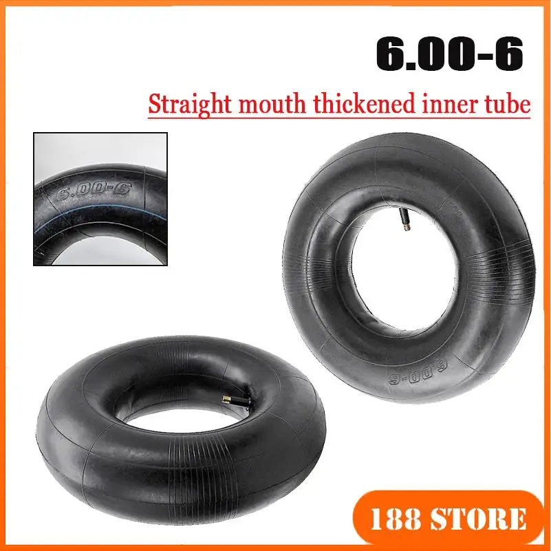 

6.00-6 Thick Inflatable Inner Tube Suitable for Golf Car Tires 15x6.00-6 Lawn Machine Tires