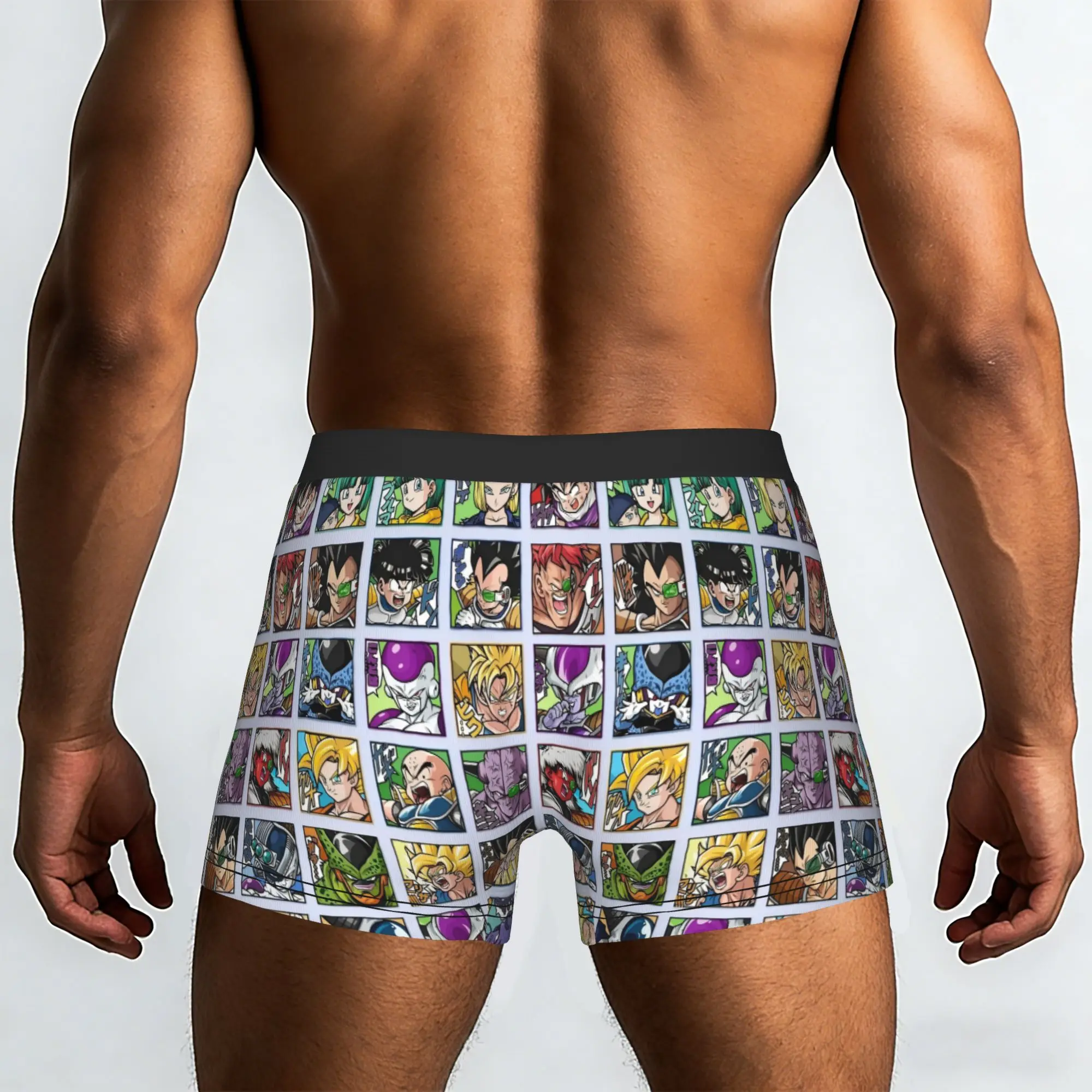 Characters Dragon Ball Collection Dragon Ball Underpants Breathbale Panties Male Underwear Ventilate Shorts Boxer Briefs