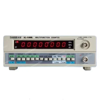 

Genuine Zhaoxin HC-F1000L Frequency Meter 1G Frequency Crystal Signal Counter Test 8-bit LED Display
