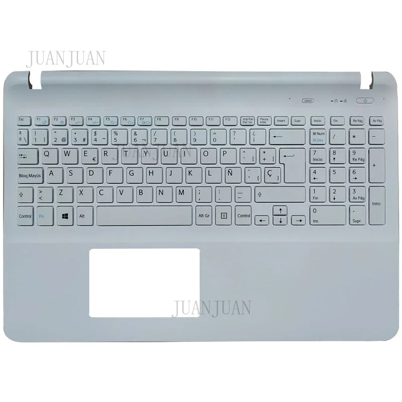 

A+ FOR sony SVF1521C5E SVF15218CXW SVF15E SP Spanish Teclado keyboard white