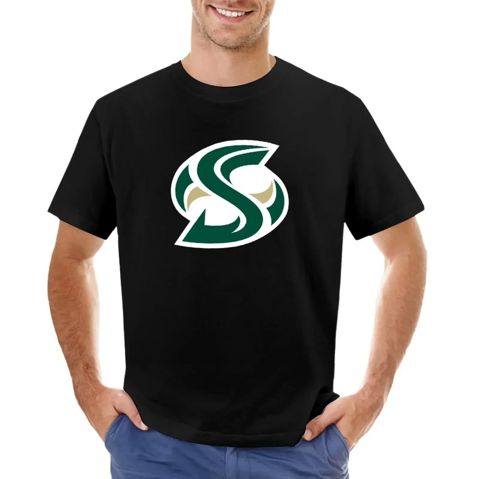 

the Hornets Sacramento State-icon T-Shirt basketball graphic tees plus size tops baggy shirts vintage anime shirt t shirts men