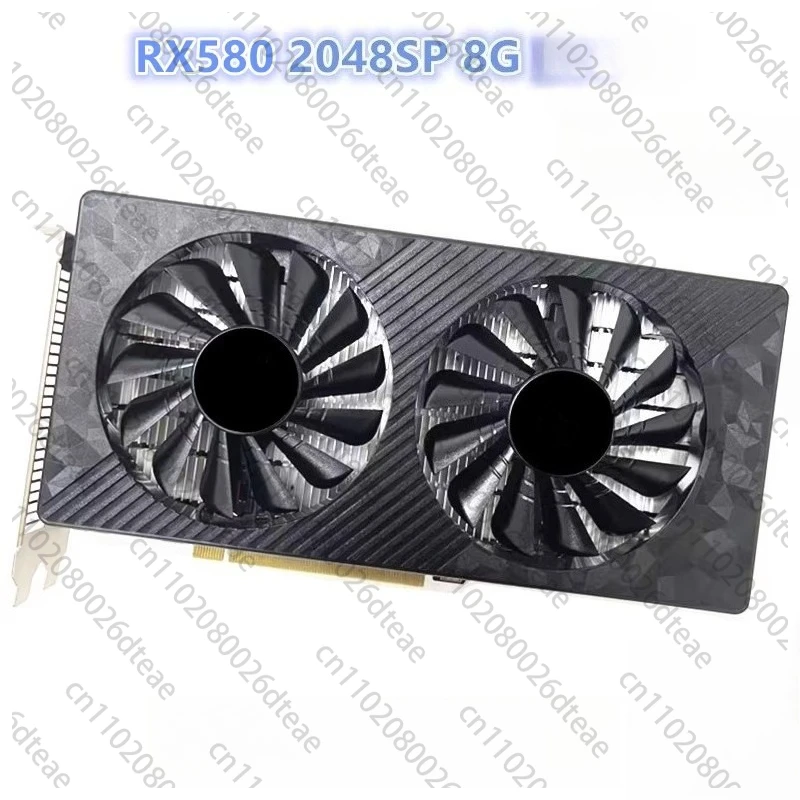 Видеокарта Radeon RX 580 2048SP, память 8 ГБ, ширина 256-битной памяти