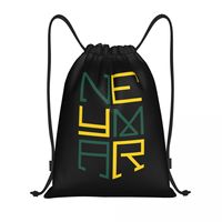 Custom Neymar JR Football Drawstring Bags Women Men Lightweight Soccer Sports Gym Storage Backpack