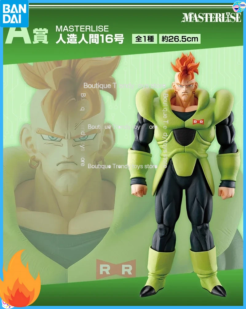 

Оригинальная аниме-фигурка BANDAI Dragon Ball EX Ichiban Kuji «Ужас Андроидов» (АНДРОИДЫ 16, 17, 18, 19, 20) из ПВХ, модель для коллекционирования