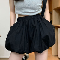 Shorts Woman Summer 2025 New White Korean Fashion Harajuku Balloon Skirt Short Woman Clothing Y2k Black Bloomer Women's Shorts