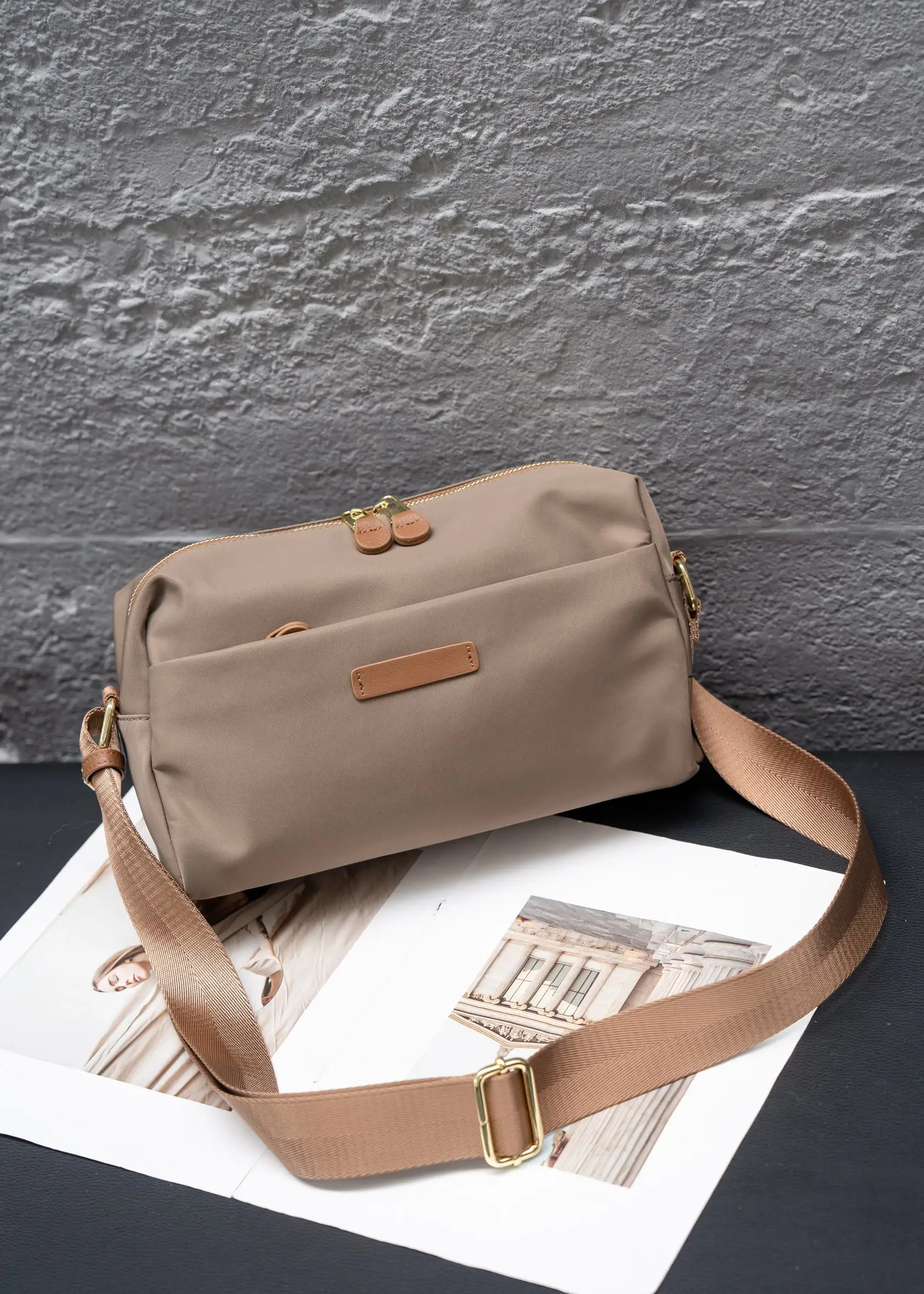 

2025 new women fashion hobo shoulder bag genuine leather shopping slang bag Large capacity travel bag