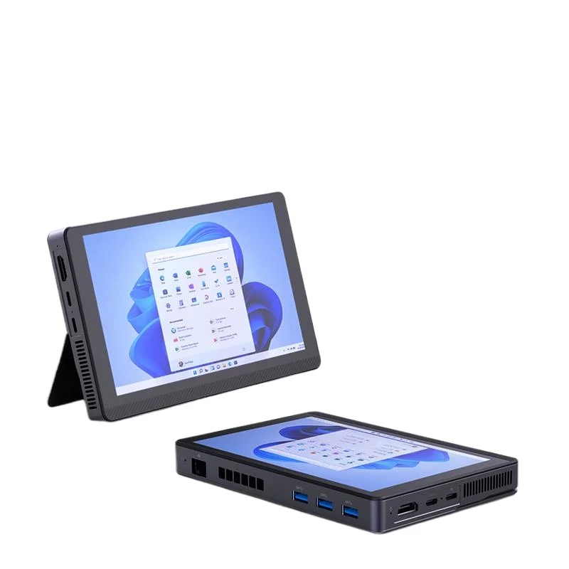 

N200 mini host 7 inch touch screen win11 office N305 game micro N150 tablet mini computer